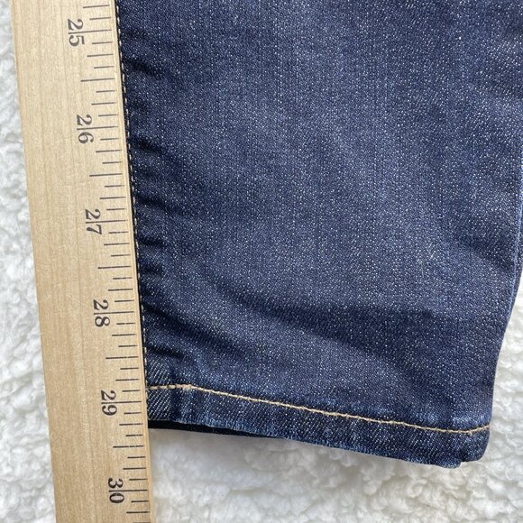 Lucky Brand Jeans Womens Sz 2/26 Dark Blue Brooke Ankle Mid Rise Denim 25x29 - Picture 8 of 14